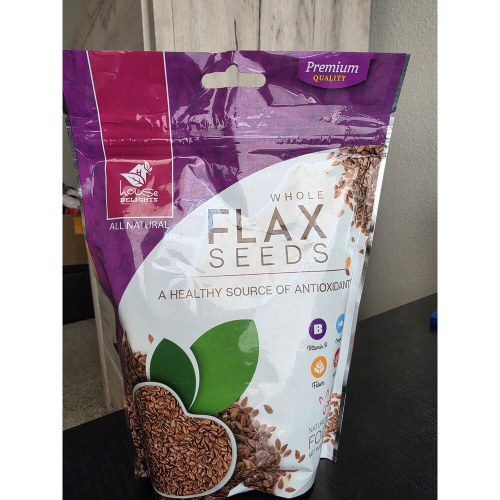 Whole flax seeds a healthy source of antioxidants 16 oz